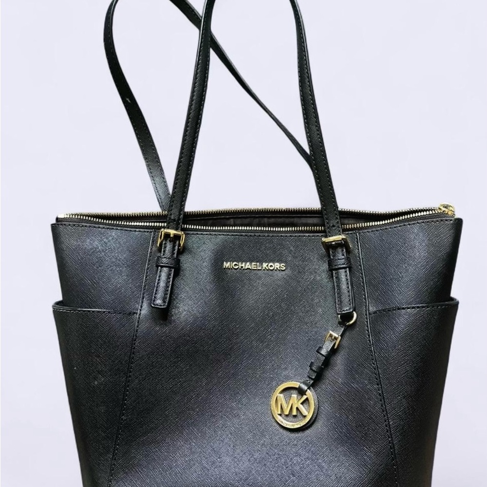 Michael Kors Black Saffiano Leather Tote
